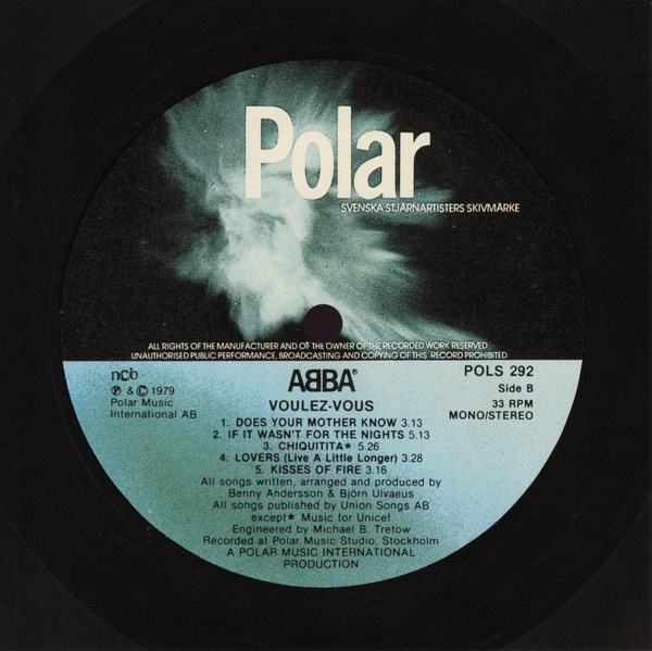 original label design b, Abba - Voulez Vous +3